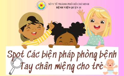 (HCDC) Spot Các biện pháp phòng bệnh Tay chân miệng cho trẻ